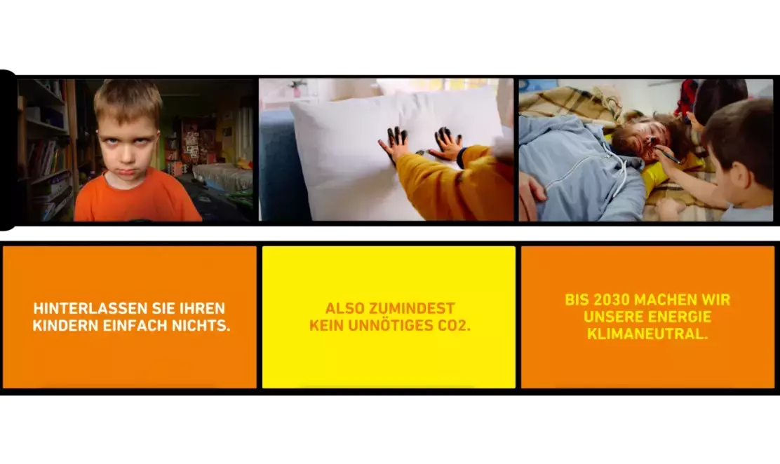Ausschnitte aus dem TV-Spot.